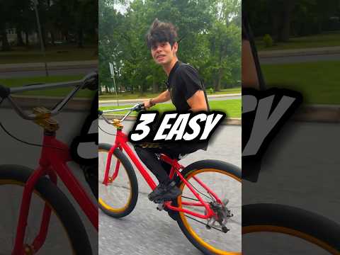 3 EASY WHEELIE TRICKS #shorts #howtowheelie #combos #viralvideos