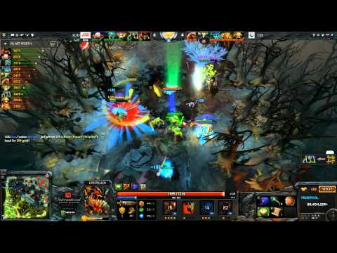 LGD vs CIS TI4 Chinese Qual Grand Final Game 1 Immediately Feeds