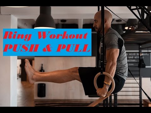 Gymnastics RING Workout (PUSH & PULL) l AZ Sports