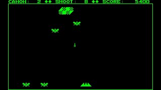 Sharp MZ-80B Game: Space Bee (1982)