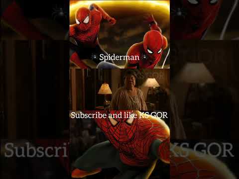 🔴My favorite superhero Spiderman🕷‼️Peter Parker x3 ❗#avengers #shorts #spiderman #peterparker