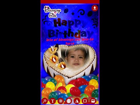 Happy Birthday Inaya