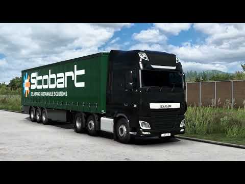 DAF XF 106 - Stobart Work | To Swansea! | Realistic ETS2 (With Promods 2.63) | Part 2