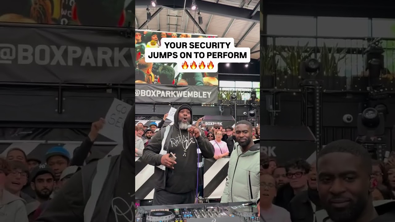 When ur security onlyonemiikz jumps on to perform responsecltd 🔥🔥🔥🔥#tiktokdj #teamag #ukdj