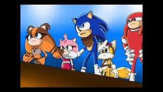 (Recolor) Sonic Boom Sonic X style (SpeedPaint)