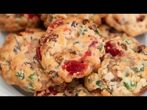 Best Ever Fruitcake Cookies