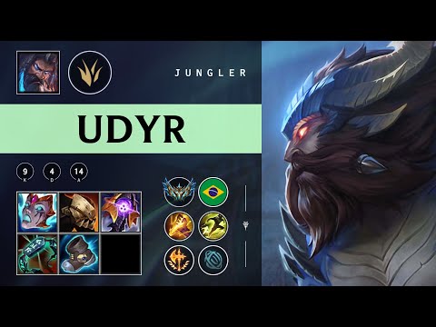Udyr Jungle vs Lee Sin - BR Challenger Patch 25.23