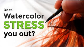 The RELAXING Watercolor Technique Even Beginners Can Try