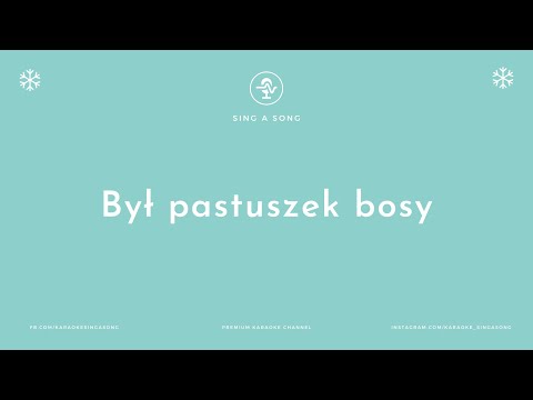Kolęda Był pastuszek bosy (Karaoke/Instrumental)