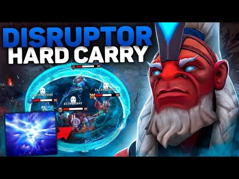 24 Kills Disruptor Hard Carry Magic Damage🔥🔥🔥Insane Damage | Dota 2 Gameplay