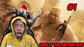 GAME OF THE YEAR, MARVEL'S SPIDER MAN 2  PS5 PLAYTHROUGH PART 1