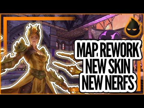New map rework, Furia skin and nerfs PTS gameplay