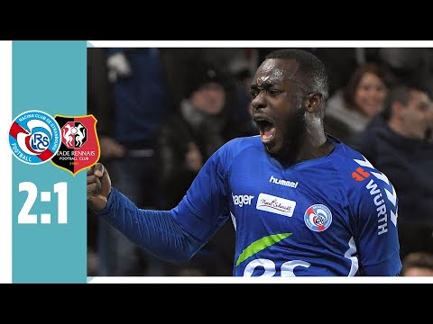 Racing Straßburg - Stade Rennes 2:1 / Blayac und Bahoken stürmen Aufsteiger Straßburg zum Sieg