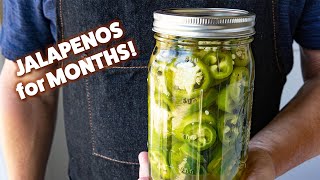 Pickled Jalapenos - SO EASY + Chilihead Tip