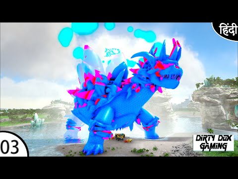 ARK Extinction Core And Myth: Playing With Harry : Taming Crystal Basaltic Emperor - Part 3 [Hindi ]