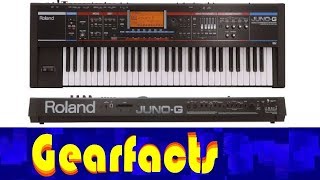 Video thumbnail for Roland Juno G demo and tour by Gearfacts