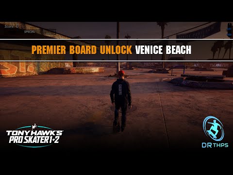 "THPS1+2 Venice Beach Premier Board Unlock / Secret Score"