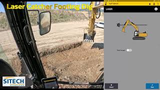 Laser Catcher Footing Dig