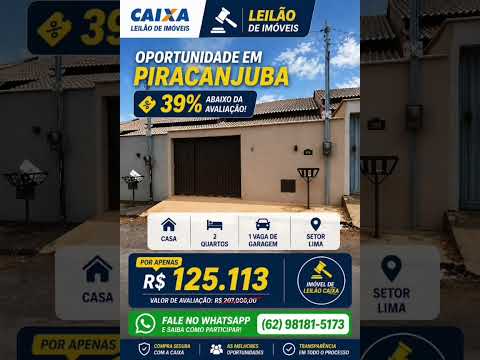 🤔 Você compraria essa casa por R$125 mil?