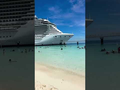 Thumbnail for Your winter holidays could look like this with #MSCSeascape 🌊💙 #shorts 📸: @paulo.travels on IG