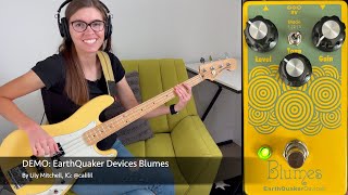 Video thumbnail for EarthQuaker Devices Blumes BASS DEMO by calilil