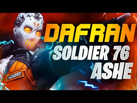 Dafran Carry Soldier 76 and Ashe! [ Overwatch Season 31 Top 500 ]