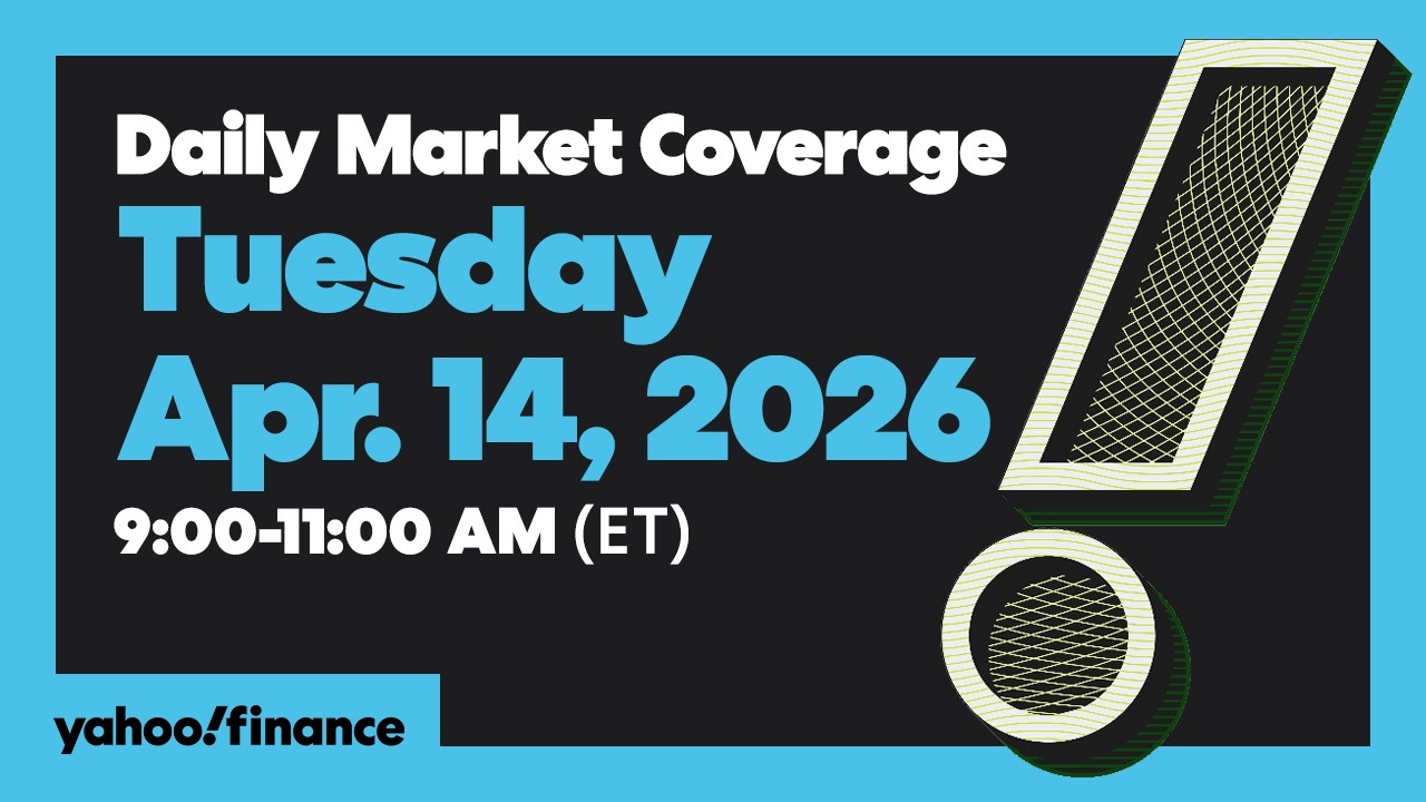 LIVE Market Coverage: Apr. 14, 2026 US stocks rise as Iran hopes grow, PPI comes in cool