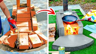 How to Build an Outdoor Clay Stove