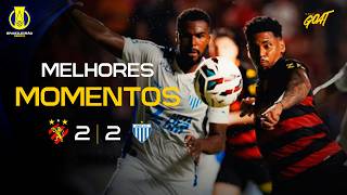 SPORT E AVAÍ EMPATAM EM 2 A 2 PELO BRASILEIRÃO SÉRIE B!