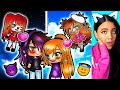 Afton Family Meets Clara S Family FNAF Gacha Life Mini Movie Reaction