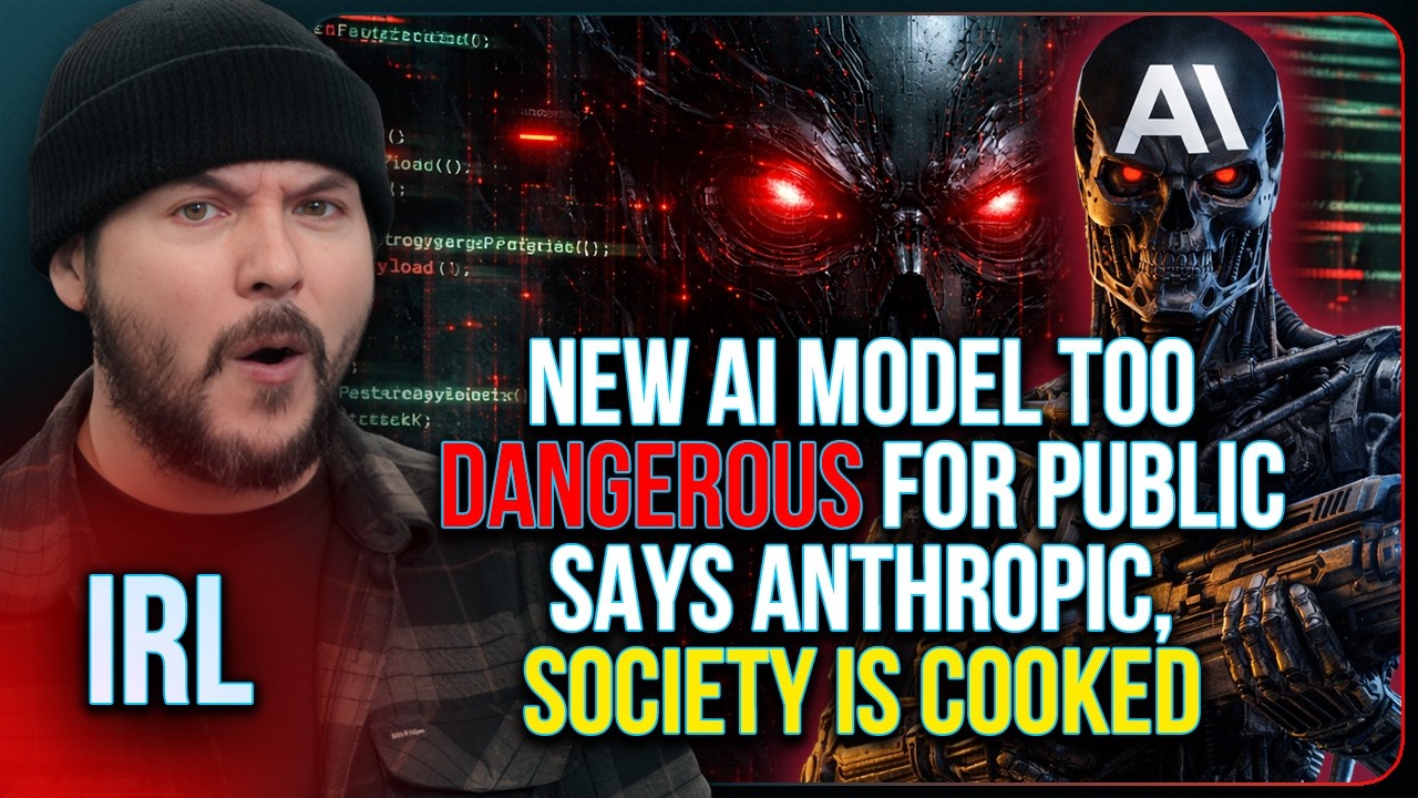 New AI Model TOO DANGEROUS For Public Says Anthropic, Society Is COOKED