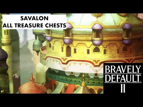Bravely Default 2 - Savalon - All Treasure Chests