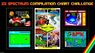 Quattro Sports (Codemasters 1990) ZX Spectrum Review – Compilation Chart Challenge Episode 5