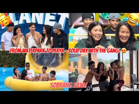 AQUA PLANET + PERYA NIGHT with YB, Pau, Wallad & Chloe 💦🎡