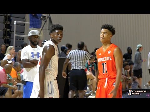 Anthony Edwards vs Jaden Springer! 5-Star 2020s Go At It @ UA Challenge!