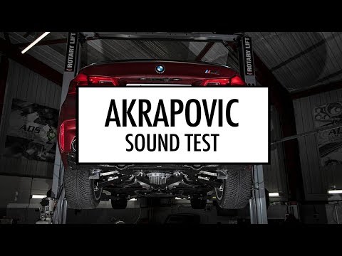 F90 BMW M5 Stock exhaust vs Akrapovic sound test
