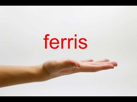 How to Pronounce ferris - American English