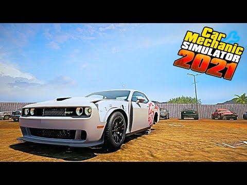 A Wrecked HELLCAT in the Junkyard! Lets Throw Tons of Performance Parts at it!