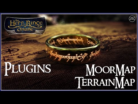 Lotro / Hdro - Herr der Ringe online - Guide 2022 ★ Plugins Moor Map und Terrain Map erklärt