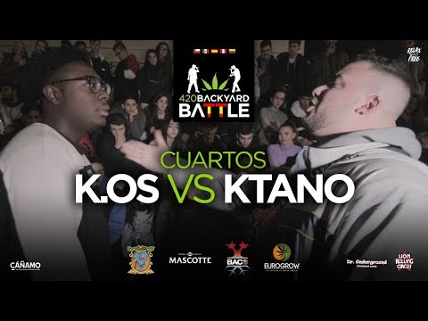 K.OS vs KTANO. 4os Barcelona. 420 Backyard Battle 2019-20
