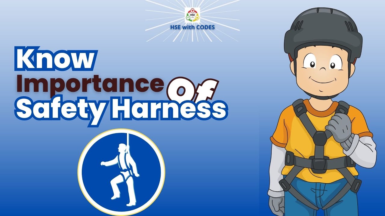 Importance of safety harness I PPE's I Safe workplace