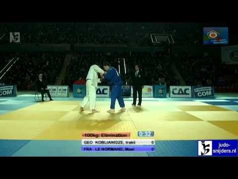 Judo 2012 World Cup Tblisi: Koblianidze (GEO) - le Normand (FRA) [-100kg]