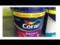 Tinta Acrílica Premium Decora Matte Interior e Exterior Branco Fosco Balde 20l Coral - BRANCO FOSCO