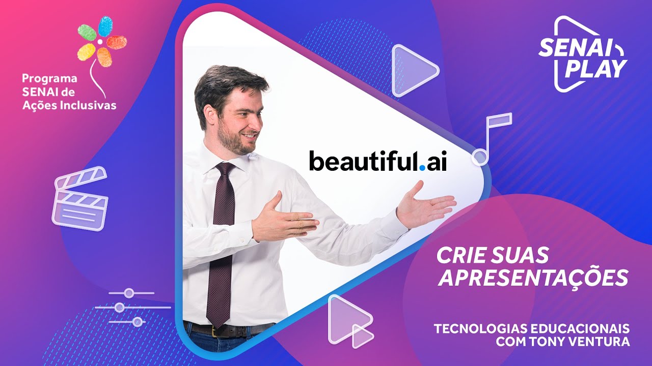 Como criar apresentações com Beautiful.ai #TecnologiasEducacionais com Tony Ventura | SENAI Play