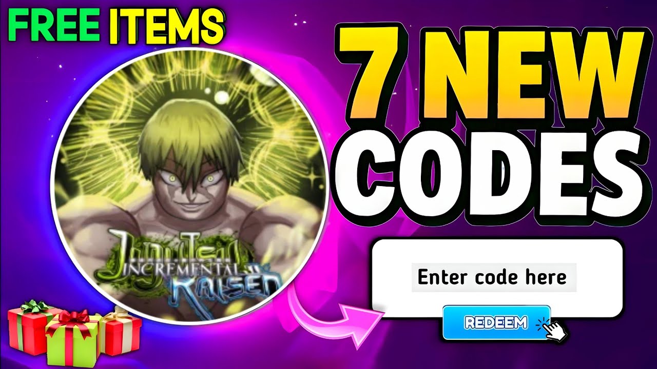 ⚠️SECRET CODES⚠️JUJUTSU KAISEN INCREMENTAL CODES IN 2026 - ROBLOX JUJUTSU KAISEN INCREMENTAL CODES 