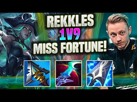 REKKLES 1V9 WITH MISS FORTUNE! - KC Rekkles Plays Miss Fortune ADC vs Sivir! | Season 2022
