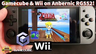 Gamecube & Wii Gameplay on the Anbernic RG552 - How well does it Play?!