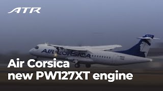 אייר קורסיקה | מטוס ה-ATR 72-600 הראשון עם מנוע PW127XT החדש של פראט אנד וויטני