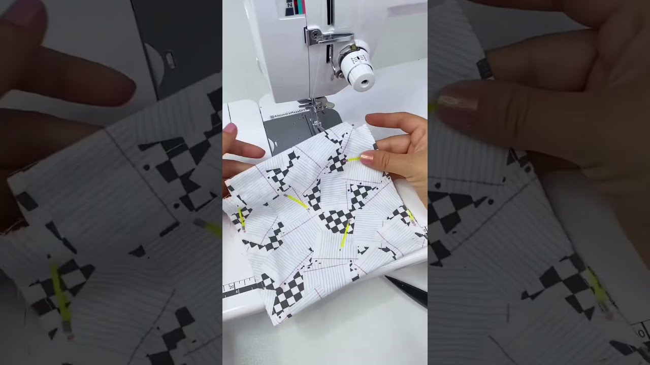 Drawstring Bag Tutorial #costura #sewing #diysewing #diy #sewinghacks #sew #sewingtutorial #hack