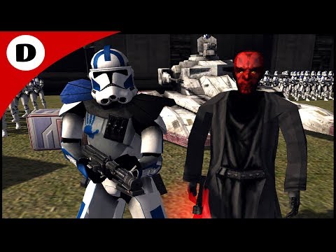 ARC TROOPER ECHO vs DARTH MAUL - Men of War: Star Wars Tournament Game 1